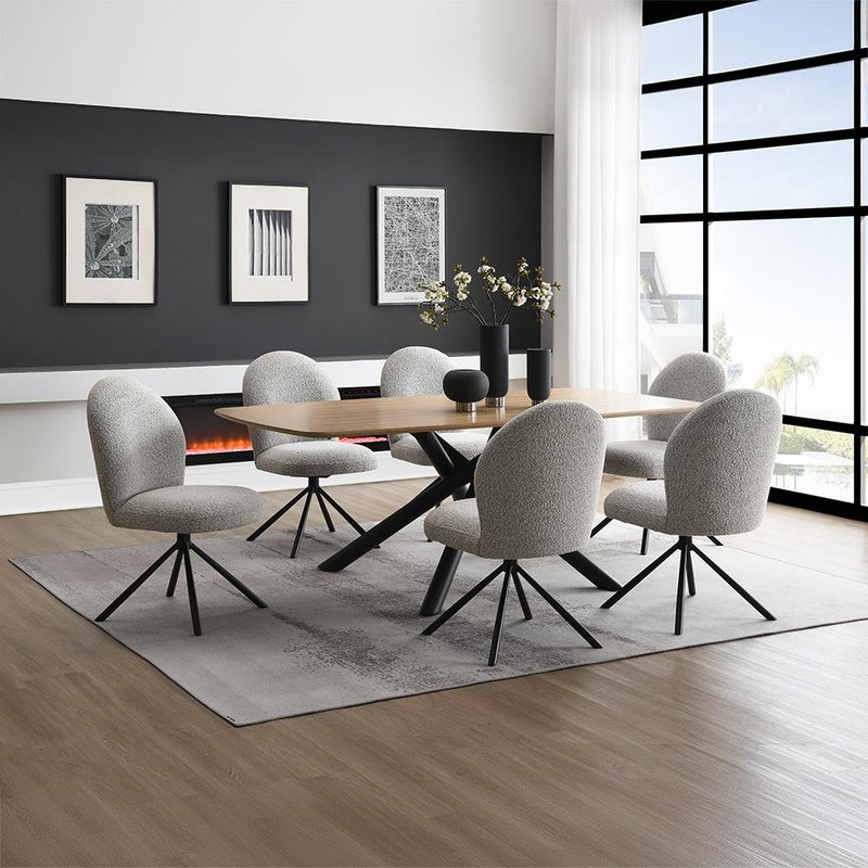 Acme Furniture Lawton DN03765 Dining Table IMAGE 5