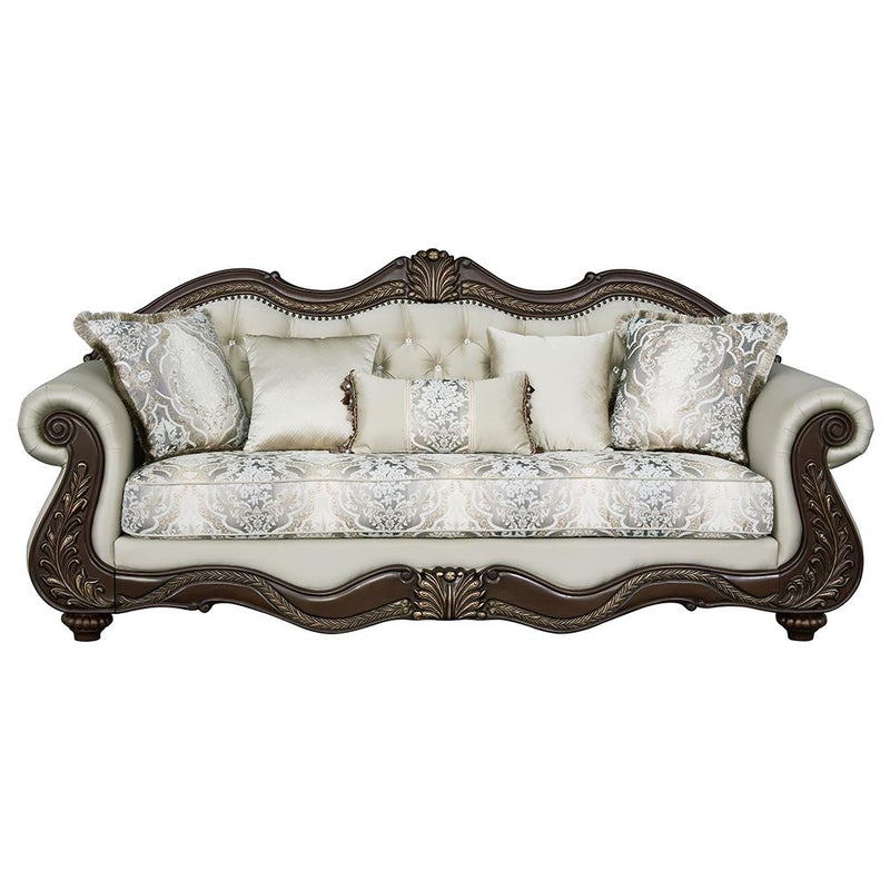 Acme Furniture Pierce LV03830 Sofa with 5 Pillows IMAGE 2