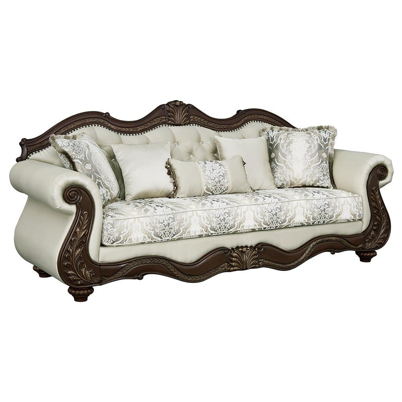 Acme Furniture Pierce LV03830 Sofa with 5 Pillows IMAGE 3