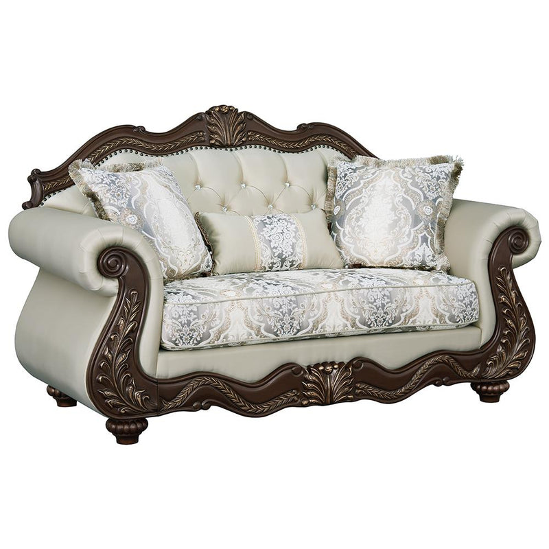 Acme Furniture Pierce LV03831 Loveseat with 3 Pillows IMAGE 3