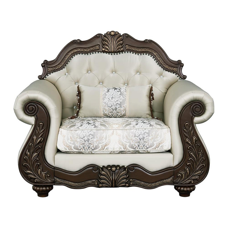 Acme Furniture Pierce LV03832 Chair with Pillow IMAGE 2