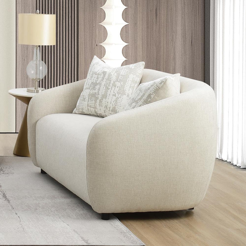 Acme Furniture Etienne LV03581 Loveseat with 2 Pillows IMAGE 1