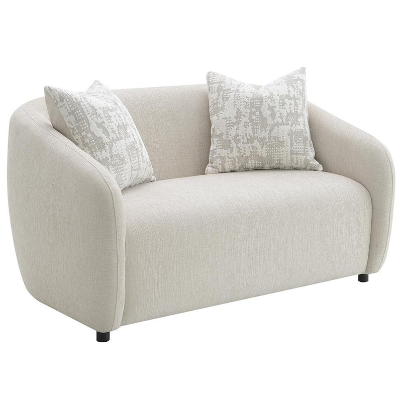 Acme Furniture Etienne LV03581 Loveseat with 2 Pillows IMAGE 2