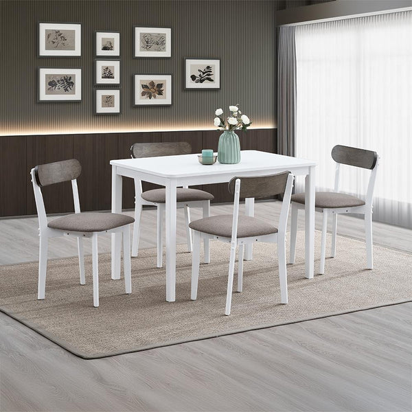 Acme Furniture Fidelity DN02985 5Pc Pack Dining Set IMAGE 1