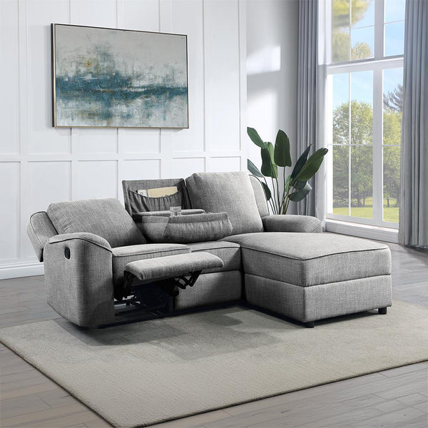 Acme Furniture Destiny LV02567 Motion Sectional Sofa IMAGE 1
