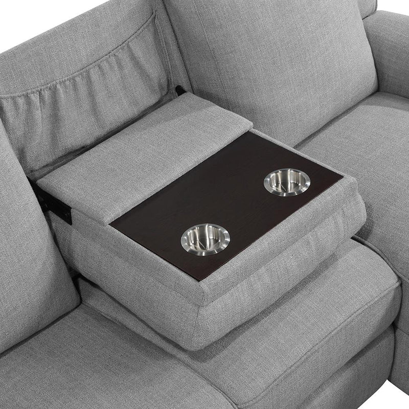 Acme Furniture Destiny LV02567 Motion Sectional Sofa IMAGE 3