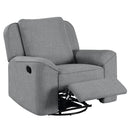 Acme Furniture Destiny LV02535 Glider Recliner with Swivel IMAGE 4