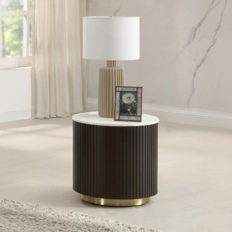 Acme Furniture Clayten LV03946 End Table IMAGE 1