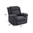 Acme Furniture Domana LV04274 Power Recliner with Lift & Heating & Massage IMAGE 14