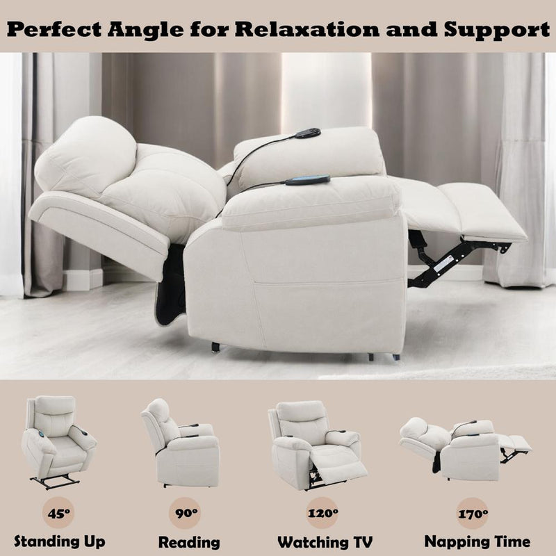 Acme Furniture Chriki LV04271 Power Recliner with Lift & Heating & Massage IMAGE 16