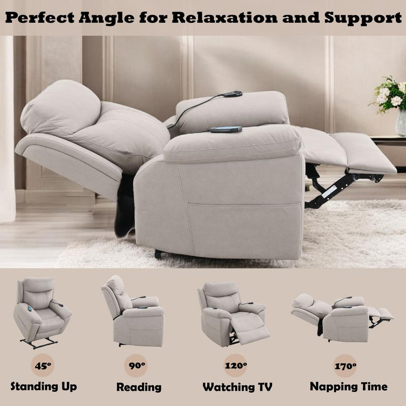 Acme Furniture Chriki LV04272 Power Recliner with Lift & Heating & Massage IMAGE 16
