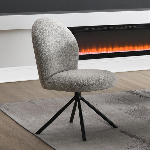 Acme Furniture Lawton DN03766 Side Chair with Swivel IMAGE 1