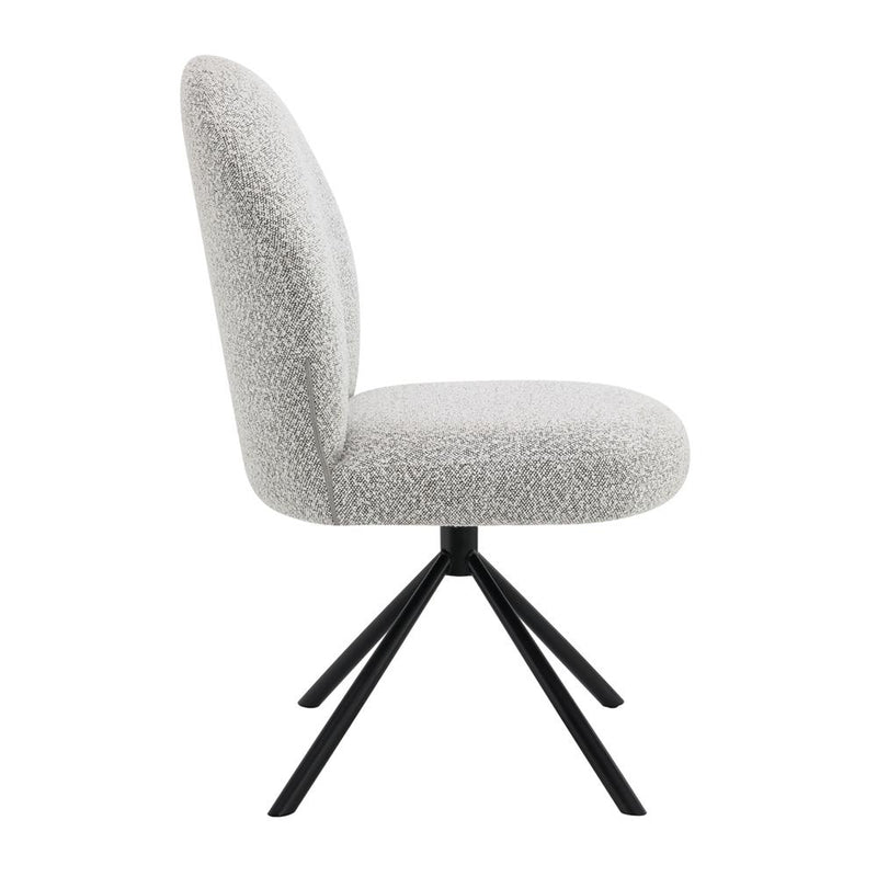 Acme Furniture Lawton DN03766 Side Chair with Swivel IMAGE 3