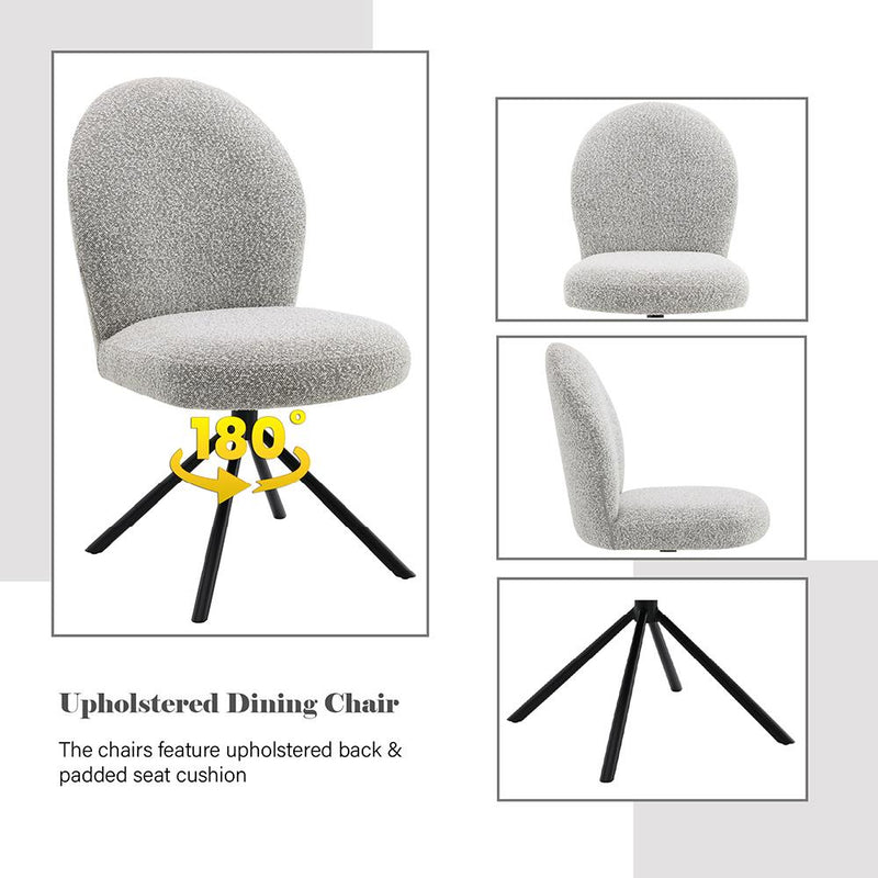 Acme Furniture Lawton DN03766 Side Chair with Swivel IMAGE 6