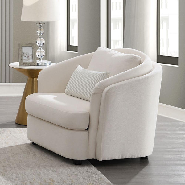 Acme Furniture Mariko LV02772 Chair with Pillow IMAGE 1