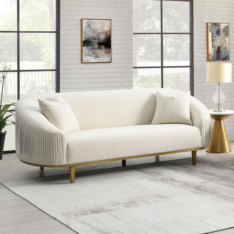 Acme Furniture Martina LV03850 Sofa with 2 Pillows IMAGE 1