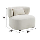 Acme Furniture Darius AC02589 Accent Chair with Pillow IMAGE 9