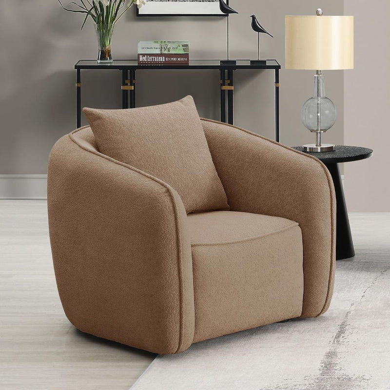 Acme Furniture Keith LV03602 Chair with Pillow IMAGE 1