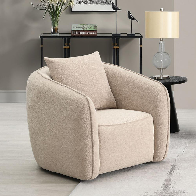 Acme Furniture Keith LV03612 Chair with Pillow IMAGE 1