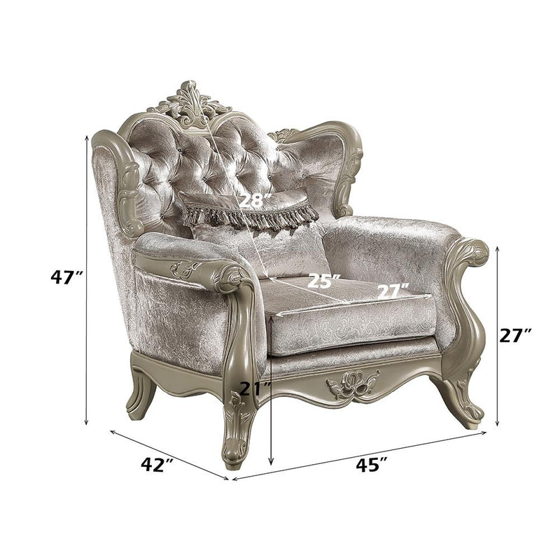 Acme Furniture Libertee LV03822 Chair with Pillow IMAGE 7