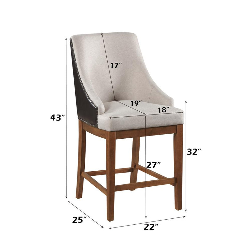 Acme Furniture Gilsea DN03726 Counter Height Chair IMAGE 6