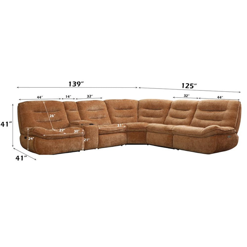 Acme Furniture Emmy LV04650 Power Motion Sectional Sofa IMAGE 18