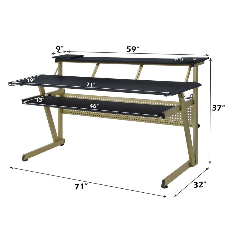 Acme Furniture Saida OF02747 Music Desk IMAGE 8