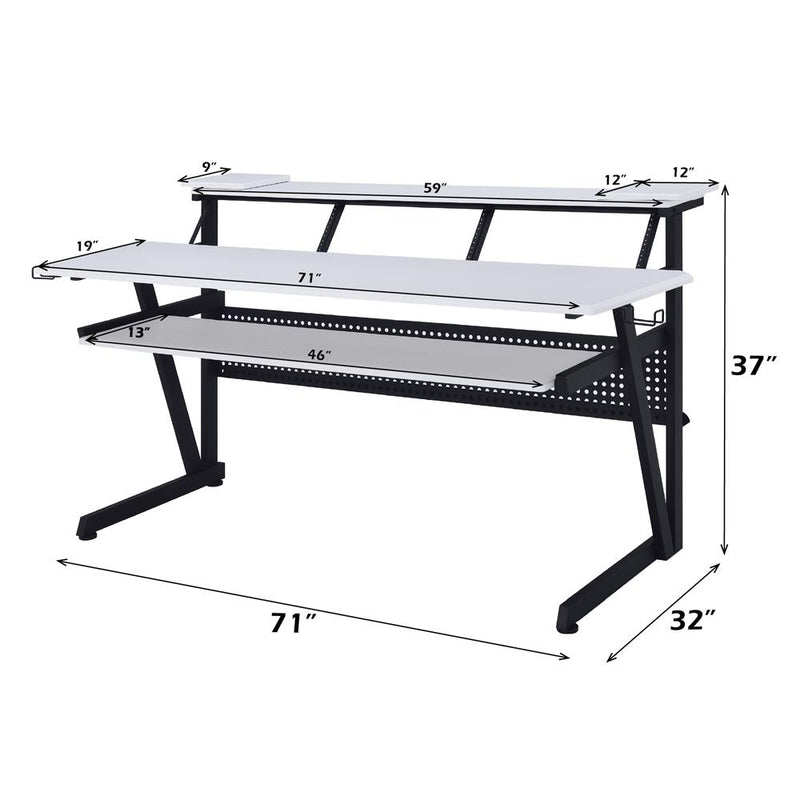 Acme Furniture Saida OF02748 Music Desk IMAGE 4