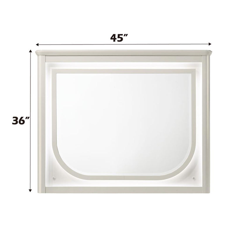 Acme Furniture Laveda BD03794 Mirror with LED IMAGE 5