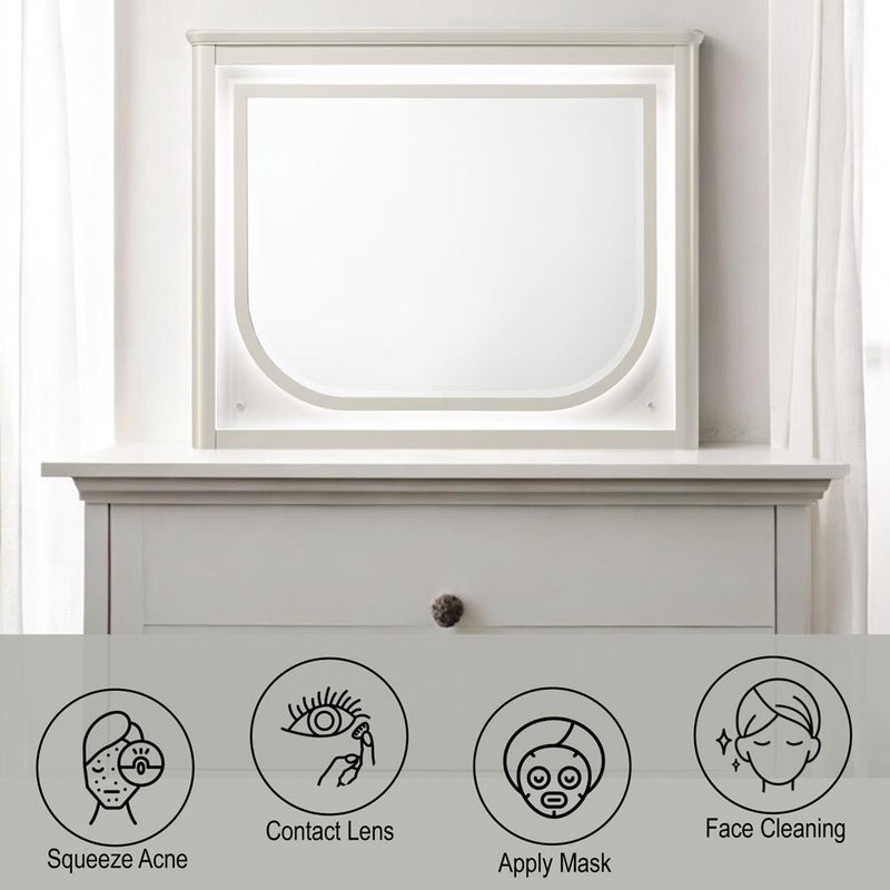 Acme Furniture Laveda BD03794 Mirror with LED IMAGE 6
