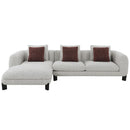Acme Furniture Mardi LV04280 Sectional Sofa with 3 Pillows IMAGE 2
