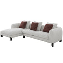 Acme Furniture Mardi LV04280 Sectional Sofa with 3 Pillows IMAGE 4
