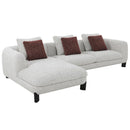 Acme Furniture Mardi LV04280 Sectional Sofa with 3 Pillows IMAGE 5
