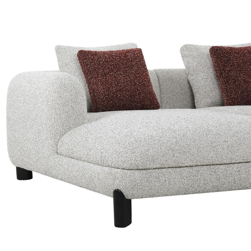 Acme Furniture Mardi LV04280 Sectional Sofa with 3 Pillows IMAGE 6