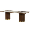 Acme Furniture Willene DN03305 Dining Table with Ceramic Top IMAGE 3