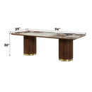 Acme Furniture Willene DN03305 Dining Table with Ceramic Top IMAGE 5
