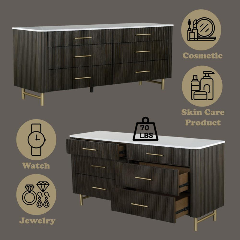Acme Furniture Clayten BD04095 Dresser IMAGE 7