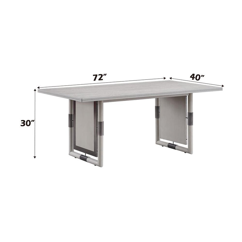 Acme Furniture Marta DN04310 Dining Table IMAGE 6