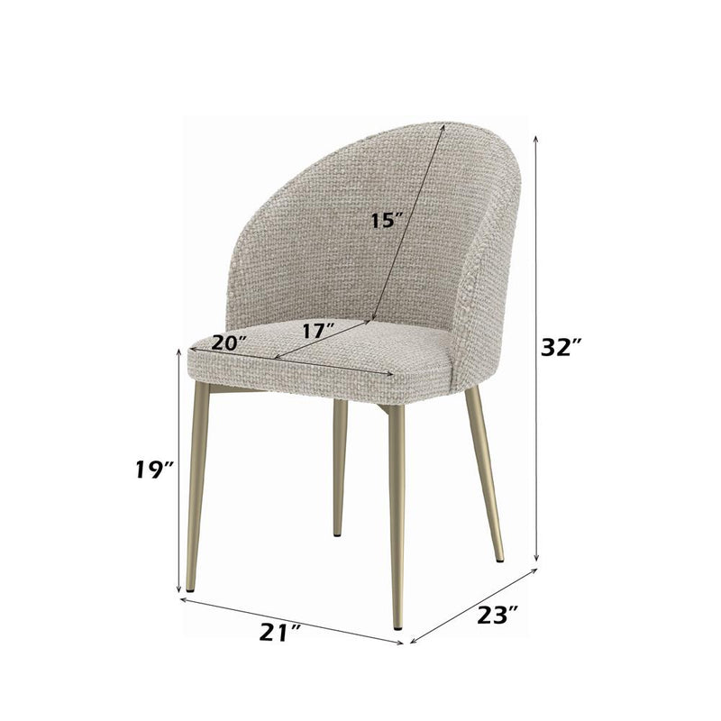 Acme Furniture Cora DN04296 Side Chair IMAGE 8