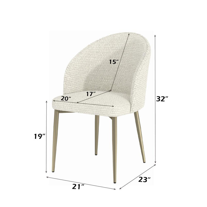 Acme Furniture Cora DN04297 Side Chair IMAGE 8