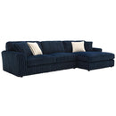 Acme Furniture Breton LV04400 Sectional Sofa with 4 Pillows IMAGE 2