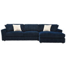 Acme Furniture Breton LV04400 Sectional Sofa with 4 Pillows IMAGE 3