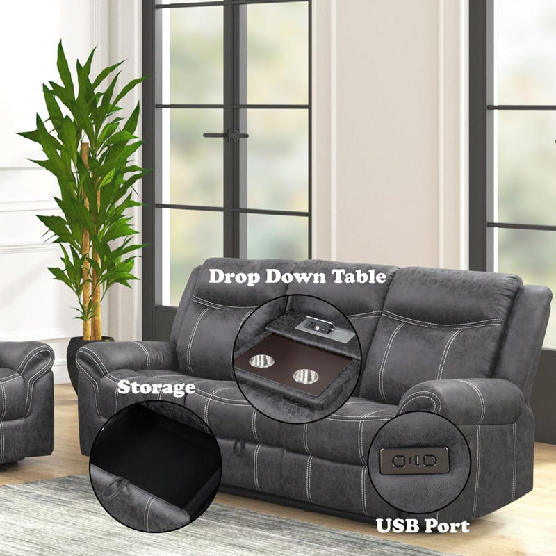 Acme Furniture Zubaida LV04670 Power Motion with Drop Down Table IMAGE 10