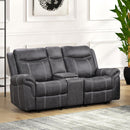 Acme Furniture Zubaida LV04671 Power Motion Loveseat with USB IMAGE 1