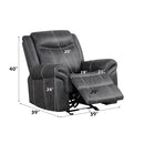 Acme Furniture Zubaida LV04672 Power Motion Glider Recliner IMAGE 7