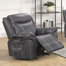 Acme Furniture Zubaida LV04672 Power Motion Glider Recliner IMAGE 8