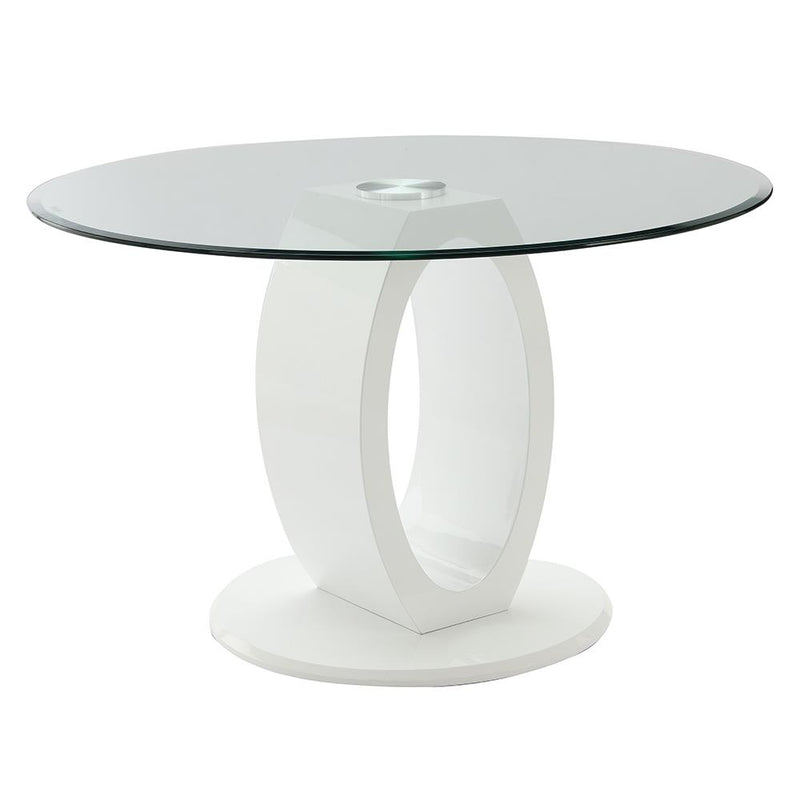 Acme Furniture Larry DN03175 Round Dining Table IMAGE 2