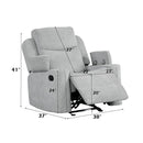 Acme Furniture Galya LV04682 Motion Glider Recliner IMAGE 8