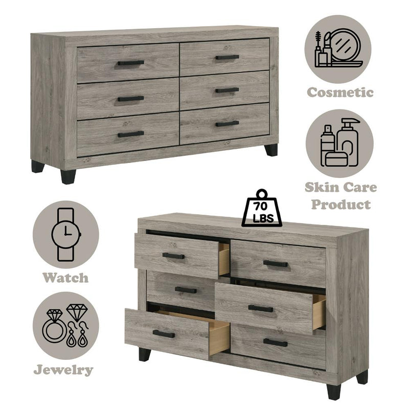 Acme Furniture Mari BD04145 Dresser IMAGE 6