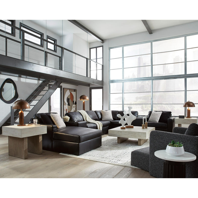  Signature Design by Ashley ModMax II 74305S43 8 pc Sectional with Chaise and Storage Consoles IMAGE 5